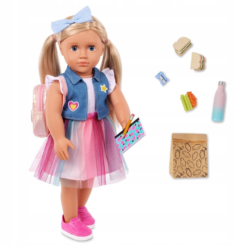 Our Generation - Evie School Girl Doll 18 Inch & Acessories - BD31558Z - Image 4